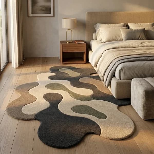 Terrain Organic Shaped Rug