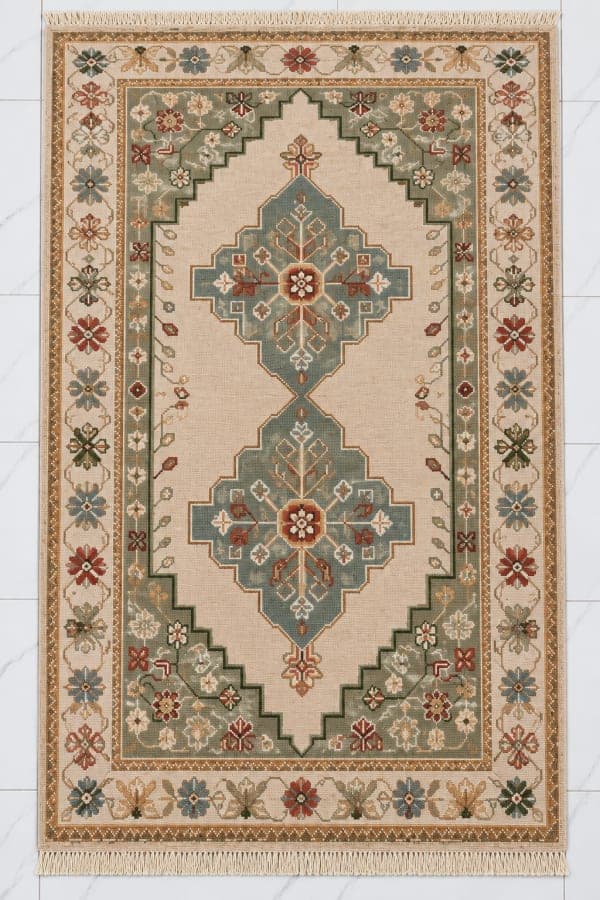 Sylvan Sage Medallion Rug