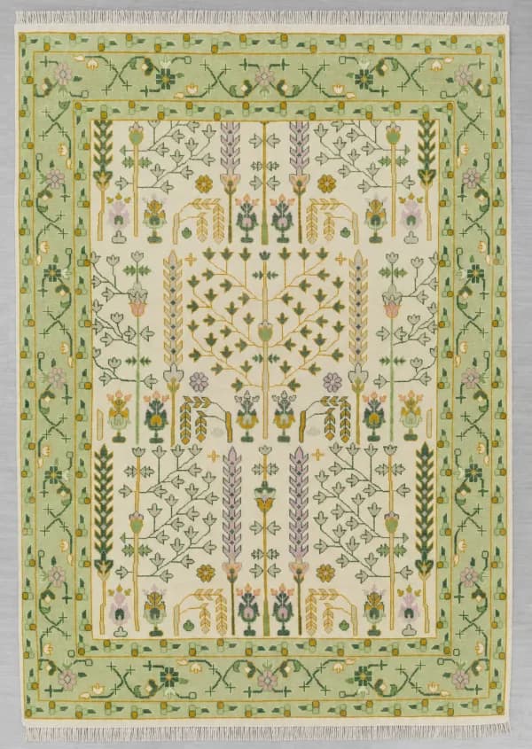 Meadow Sage Botanical Rug