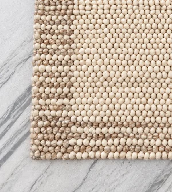 Oat Pebble Textured Rug