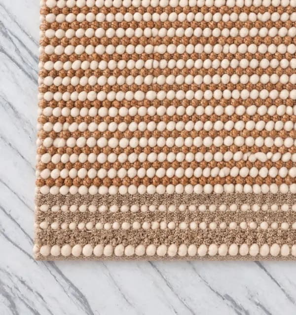 Dune Pebble Stripe Rug