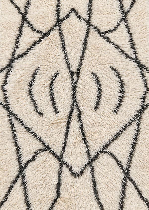 Lumen Abstract Shaggy Rug